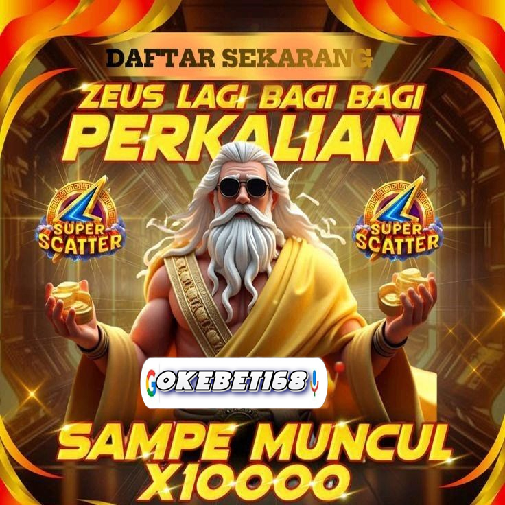 Okebet168 : Slot Zeus Lagi Bagi-bagi Perkalian image 1